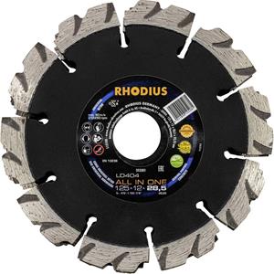 Rhodius 353301 Diamanten doorslijpschijf 125 mm 1 stuk(s) Beton