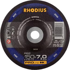 Rhodius 200238  Afbraamschijf Diameter 150 mm Boordiameter 22.23 mm Staal 1 stuk(s)