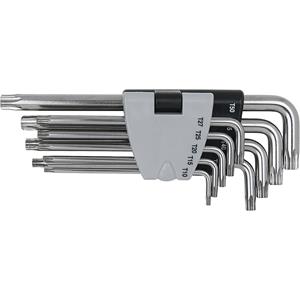 KS Tools 964.0620 TX Haakse schroevendraaierset TB 10, TB 15, TB 20, TB 25, TB 27, TB 30, TB 40, TB 45, TB 50 9-delig