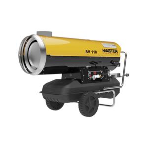 Master Climate Solutions BV 110 E BV 110 E Oliebrander 34 kW Geel/zwart (reflecterend)