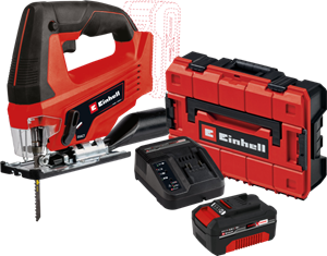 Einhell TC-JS 18 Li Solo 4,0 Ah Accu E-Case S-F Starterspakket