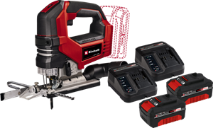 Einhell TP-JS 18/135 Li BL Solo 4,0 Ah Accu (2x) Starterspakket