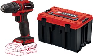 Einhell TE-CD 18/40 Li BL Solo (zonder accu) +  E-Case M