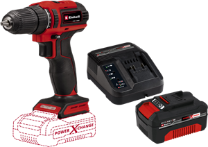 Einhell TE-CD 18/40 Li BL Solo +  18 V/4.0 Ah Starter Kit- Power X-Change