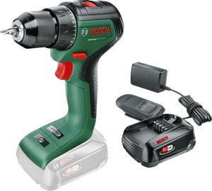 Bosch UniversalDrill 18V-60 +  Starterset 18V 2,5 Ah Accu