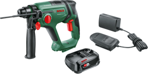 Bosch UniversalHammer 18V +  Starterset 18V 2,5 Ah Accu