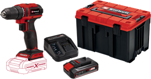 Einhell TE-CD 18/40 Li BL Solo 2,5 Ah Accu E-Case M Starterspakket