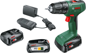 Bosch EasyDrill 18V-40 2,5 Ah Accu (2x) Starterspakket