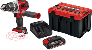 Einhell TP-CD 18/60 Li-i BL Solo 2,5 Ah Accu E-Case M Starterspakket