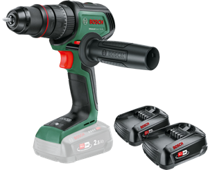 Bosch AdvancedImpact 18V-80 2,5 Ah Accu (2x) Starterspakket