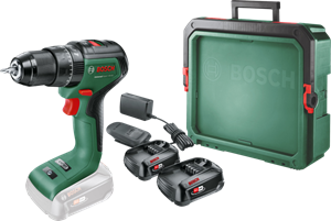 Bosch UniversalImpact 18V-60 2,5 Ah Accu (2x) SystemBox S Starterspakket