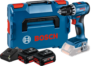Bosch Professional GSR 18V-45 5,0 Ah GBA Accu (2x) Starterspakket