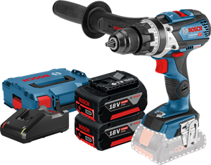 Bosch Professional GSB 18V-110 C 5,0 Ah GBA Accu (2x) Starterspakket