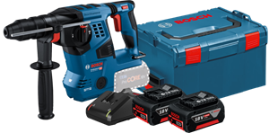 Bosch Professional GBH 18V-22 5,0 Ah GBA Accu (2x) Starterspakket