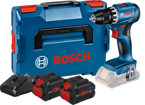 Bosch Professional GSR 18V-45 8,0 Ah ProCORE Accu (2x) Starterspakket