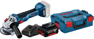 Bosch Professional GWS 18V-10 5,0 Ah GBA Accu Starterspakket
