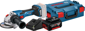 Bosch Professional GWS 18V-15 C 5,0 Ah GBA Accu Starterspakket