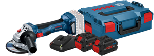 Bosch Professional GWS 18V-7 8,0 Ah ProCORE Accu (2x) Starterspakket