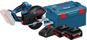 Bosch Professional GKM 18V-50 5,0 Ah GBA Accu (2x) Starterspakket