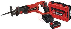 Einhell TE-AP 18/22 Li Solo 4,0 Ah Accu E-Case S-F Starterspakket