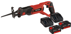Einhell TE-AP 18/22 Li Solo 4,0 Ah Accu (2x) Starterspakket