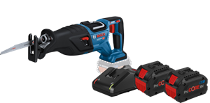 Bosch Professional GSA 18V-28 8,0 Ah ProCORE Accu (2x) Starterspakket