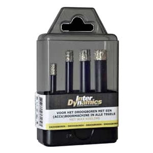 InterDynamics DIAM.BOORSET WAX 6-12MM 960100