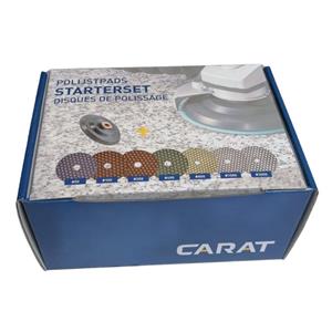 Carat EGPSET0000 7-delige Diamant Polijstschijven Starterset - 125mm