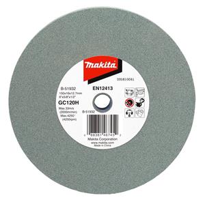 Makita B-51932 Slijpsteen - 16 X 150 X 12,7mm - GC120