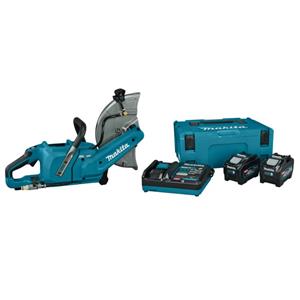 Makita CE004GT2NL1 40V XGT Li-ion Accu Doorslijper Set (2x 5,0Ah Accu) - 305mm