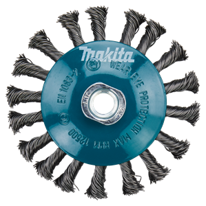 Makita Brush Knotted - for Paint and Rust Weld Edges