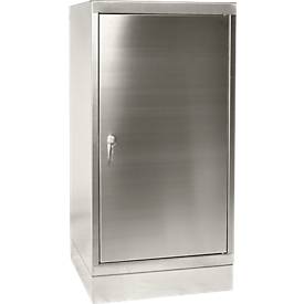 Reinsch Gereedschapskast, rvs, hoogte 1050 mm, 2 legborden
