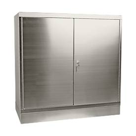 Reinsch Gereedschapskast, rvs, hoogte 1050 mm, 2 schuifladen, 2 legborden