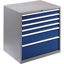 Schäfer Shop Select Gereedschapskast WSK 5410-6E, 6 schuifladen, 1000 mm hoog