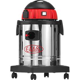Professionele stofzuiger met bijkomend stopcontact EVO 215 inox