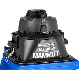 Thomas Manutec-Mammut opzetstofzuiger, 1100 W, geschikt voor 120 l afvalbakken, met gereedschapaansluiting, 1 patroonfilter & 1 vliesfilter