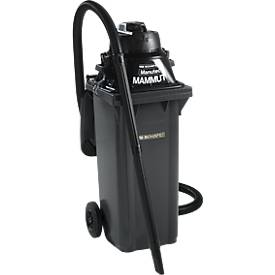 SSI Schäfer Complete set nat-droogzuiger, zonder gereedschapshouder, incl. grote afvalbak voor 120 l, 1 patroonfilter & 1 vliesfilter, antraciet