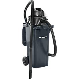 SSI Schäfer Complete set nat-droogzuiger, met gereedschapshouder, incl. grote afvalbak voor 120 l, 1 patroonfilter & 1 vliesfilter, antraciet
