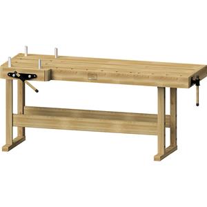 ANKE Professionele schrijnwerkersbank, zware uitvoering, h x b x d = 900 x 2080 x 850 mm