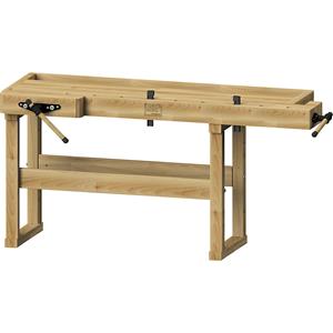 ANKE Schrijnwerkersbank, voor opleidingen en doe-het-zelvers, h x b x d = 860 x 1800 x 650 mm