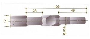 Rex PUNTBEITEL HIT-280MM 69370281