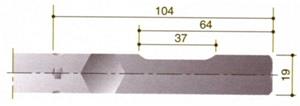 Rex PUNTBEITEL B 400MM 69351400