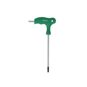 Toptul Zeskant stiftsleutel HEX  4 mm met balkopf, T-Griff