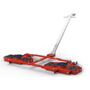 Tandem-onderstel, 3-voudig verstelbaar, laadvermogen 12000 kg