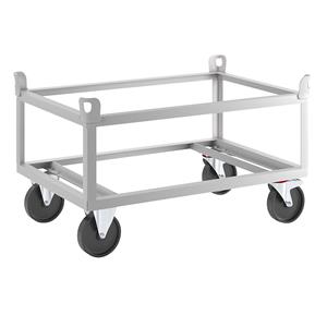 Eurokraft pro ESD-onderwagen, draagvermogen 1000 kg, laadvlakhoogte 650 mm