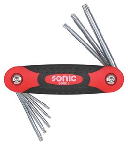 Sonic Stiftsleutelset TX in klaphouder 8-dlg.
