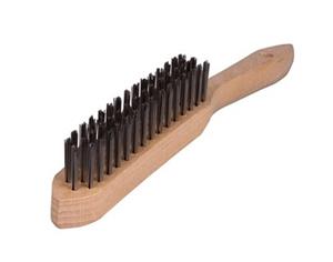 Winparts GO! Staalborstel - Hout met 3 rijen