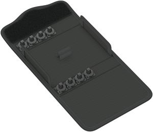 Wera 05136409001 9739 Textielbox Kraftform Kompakt 400 RA - Tot 9 Stuks - Leeg