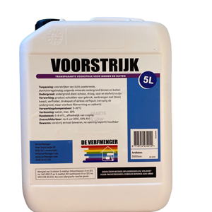 VP verf VP Transparante Voorstrijk