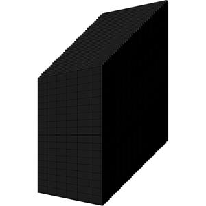 QN Solar Zonnepanelen Set 36x -  420Wp - QNN182-HG420-54 - 420 Wp N-Type - Bi-Facial - Glas-Glas - Full Black